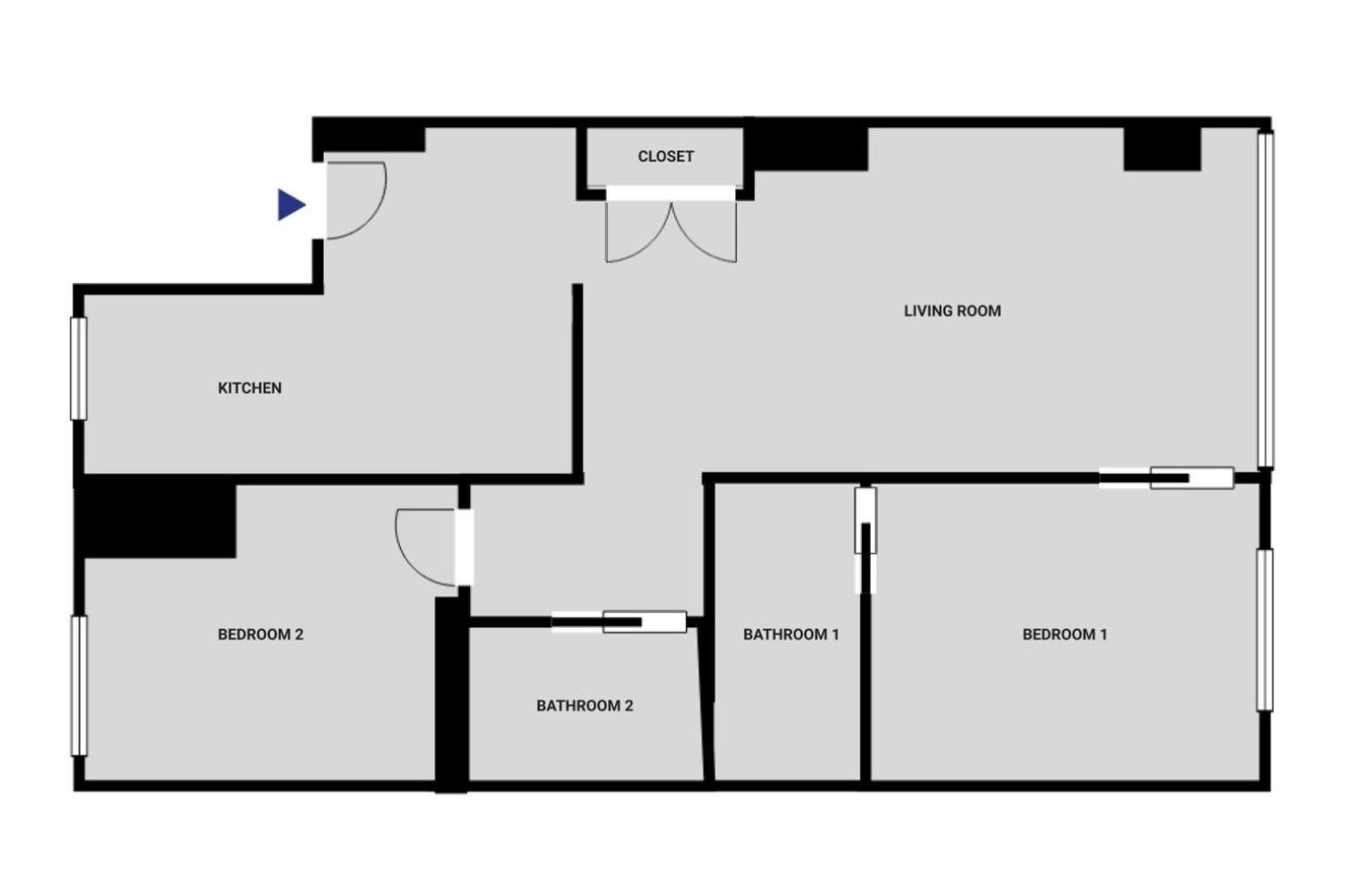Appartement Blueground El Camp Den Grassot I Gracia Nova Bcn-16 *